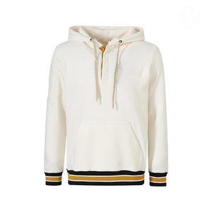 Alpha <b>Neutral</b> Quarter Button-Up Hoodie Customized Greek Letter Logo Hoodie Cotton Fleece Fraternity Wholesale University Style - Product Image 1