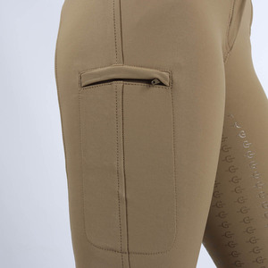 Leggings d'équitation Jodhpur extensibles 4 directions de haute qualité en tissu technique doux au toucher, écologique et recyclé - Product Image 4