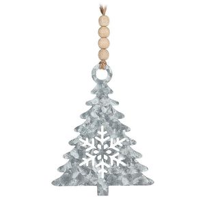 Elegante Adorno Metálico Colgante para Árbol de Navidad, Decoración Festiva para el Hogar y Exhibición en Fiestas de Lujo - Product Image 5