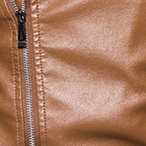Veste d'hiver en cuir pour homme, veste en cuir décontractée pour homme, vêtement de mode, veste d'extérieur en cuir véritable pour homme, veste d'hiver - Product Image 5