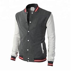 Blousons vintage d'hiver de baseball pour hommes Blousons bombardiers universitaires en coton et polyester avec logo privé grande taille disponible - Product Image 4