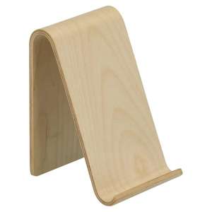 Support en bois pour ordinateur portable, support pour téléphone et support pour montre en bois de taille personnalisée, support de bureau pour téléphone, best-seller - Product Image 1