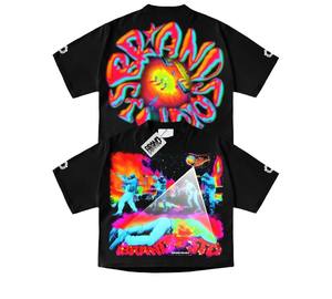 Camiseta Oversize de Algodón 100% con Gráfico Retro Vintage 2026 para Hombre, Lavado Desgastado, Estilo Moderno con Patrón y Detalle Comprimido - Product Image 1