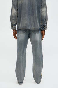 Wholesale High Quality Fashion Designer Brand Clothing Denim Pants Patches Jean Denim Men's Jeans Trousers for Men - Product Image 2