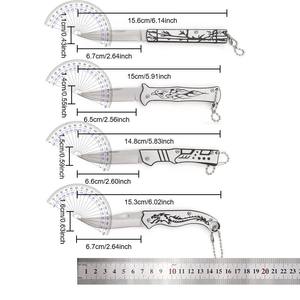 Couteau de poche pliant mini, vente chaude, couteau tactique d'autodéfense, de pêche et de camping, personnalisable, support OEM - Product Image 2