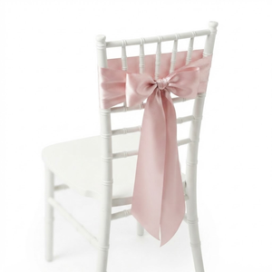 Cinta de Satén Rosa Azulado de 25mm de Una Sola Cara, 5 Rollos x 8 Metros, para Decoración de Baby Shower, Telones de Fondo para Fiestas, Guirnaldas de Globos - Product Image 4