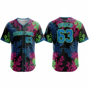 Maillots de baseball américains brodés sur mesure, tailles USA, vêtements d'équipe, maillots de softball pour hommes, femmes et enfants - Product Image 1