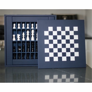 Modern Minimalist <b>Marble</b> Chess Board <b>Game</b> Set High End Stone Chess Set with Storage Organizer Luxury Home Decor Gifts Chess Set - Product Image 5