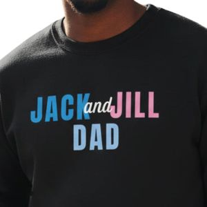 เสื้อสเวตเชิ้ตคอกลมสีดำลายกราฟิก Dad ผ้าฟลีซนุ่ม แขนยาว สวมใส่สบาย เหมาะสำหรับแฟชั่นฤดูหนาว - Product Image 3