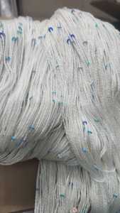 Hilo de Seda de Morera de Lujo con Lentejuelas Brillantes, Hilo Suave para Tejer a Mano y Crochet, Textil de Seda Premium Brillante para Alta Costura - Product Image 2