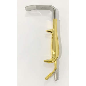 Retractor de Senos Manual MayoMed Gold Tebbetts de Acero con Fibra Óptica y Fuente de Luz para Aumento de Senos Ferreira, Certificado CE - Product Image 1