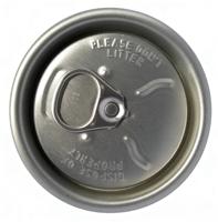Couvercles de canettes de boisson en aluminium et plastique à ouverture facile 200 202 206 avec anneau code QR, qualité alimentaire, logo personnalisé, ronds pour sodas