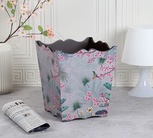 The Handmade Decor Printed organizer Eco-Friendly Handmade <b>Tabletop</b> Flower organizer <b>storage</b> with Durable Luxury Finish home use - Product Image 4