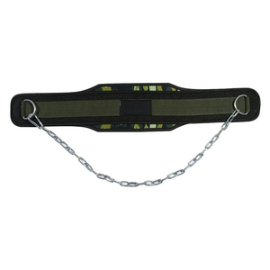 Heavy Duty Neoprene Double Dip Belt With Chain Professional <b>Weighted</b> Dip Belt For Pull Ups Strength <b>Training</b> Gym Belt - Product Image 2