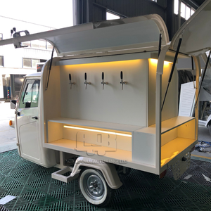 ACB Fully Equipped Piaggio Mobile Kitchen Bar Fast Food Mobile Coffee Kiosk Cart Event Catering Trailer Truck - Product Image 4