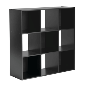 Contenitori portaoggetti neri a forma di cubo - Organizzatore a 9 cubi - Product Image 3