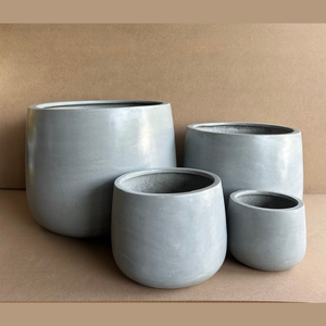 Maceta Redonda de Fibra de Vidrio de Alta Calidad, Duradera, Ligera, Ecológica, Grande, para Uso en Interiores y Exteriores, Decoración para el Hogar y Jardín - Product Image 5