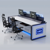 Fabricant de consoles de bureau personnalisées, de mobilier pour salles de contrôle industrielles et de postes de travail pour centres de commande