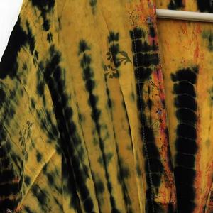 Nouveauté Kimono Tie-dye à la main Robe Kimono violette Robe Kimono longue Robe Kimono Boho Robe Kimono pour femmes - Product Image 1