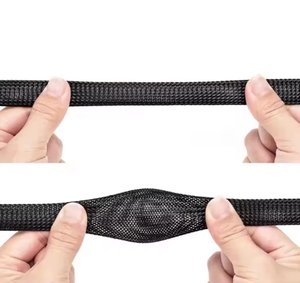 Sunbow EBS-004 PET Braided Sleeve Self-Rolling Insulation Protection <b>Heat</b> Shrinkable <b>Cable</b> Wrap 600V Rated Voltage -40-+150C - Product Image 2