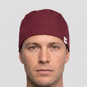 Chapeau de travail pour médecins et infirmiers, bonnet d'infirmière rayé extensible pour hommes, chapeau de travail médical personnalisable pour hôpital - Product Image 1