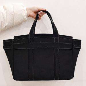 Bolso Tote Tipo Náutico Verde Oliva Liso, Tejido, Ecológico, con Logotipo Personalizado, Fabricante, Venta al Por Mayor - Product Image 5