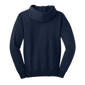 Sweat-shirt à capuche bleu marine pour homme, imprimé 'Keep Trying Until You Make It', en coton décontracté, coupe classique, pour l'automne - Product Image 5