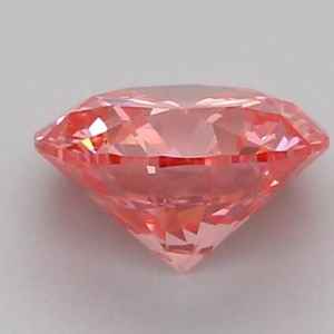 Diamant rose vif fantaisie cultivé en laboratoire, taille ronde 0,81 carat, certifié IGI, diamant CVD non monté pour la fabrication de bijoux (bagues, boucles d'oreilles) - Product Image 6