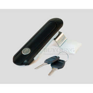 BUYOUNG BYMS6020Z-2BEN-1 BK Verrouillage à rabot rotatif avec poignée - Product Image 1