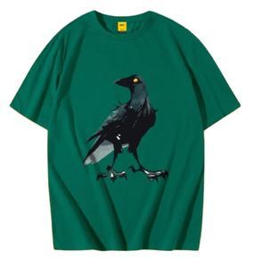 T-shirt Homme Premium 100% Coton Logo Personnalisable Col en O Épaule Goutte Multi-Couleurs Coupe Surdimensionnée 180 GSM Imprimé Bas quantité minimale de commande-Prix - Product Image 2