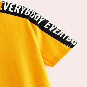 เสื้อยืดผ้าฝ้าย100% สำหรับผู้ชายเสื้อยืดพิมพ์ลายพัฟขนาดใหญ่พิมพ์ลายเปล่าขนาดใหญ่โลโก้ออกแบบได้ตามต้องการ - Product Image 2