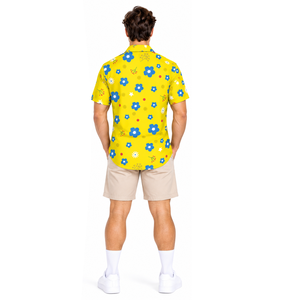 Camisa Tropical de Playa para Hombre, Impresión por Sublimación Completa, Ligera, Transpirable, Ecológica, de Secado Rápido, Casual, con Botones, para Vacaciones de Verano - Product Image 4
