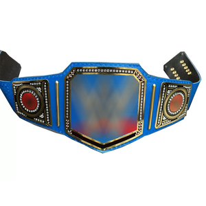Ceinture de championnat de boxe professionnelle, plaque métallique robuste personnalisée, ceinture dorée pour récompense de champion de tournoi - Product Image 2
