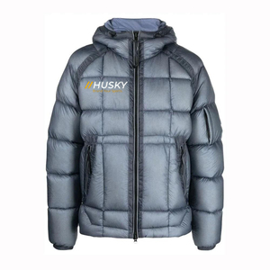 Lightweight Winter Travel Bubble <b>Jacket</b> for Men Zipper Camouflage Waterproof Windproof Stand Collar Foldable <b>Packable</b> Warmth - Product Image 1