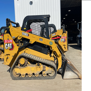 รถตักล้อยางอุตสาหกรรม CAT 259D3 รุ่นกะทัดรัด ดีไซน์แบบสกิดสเตียร์ขั้นสูง พร้อมระบบขับขี่ที่มั่นคง เครื่องยนต์กำลังสูง และประสิทธิภาพของบุ้งกี๋ที่แข็งแกร่ง - Product Image 2