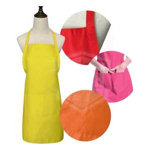 Multicolored Bib <b>Apron</b> for <b>Women</b> & Adult Girls <b>Kitchen</b> <b>Aprons</b> with Pockets for Cooking Painting BBQ Grilling Baking Bulk Supply - Product Image 2