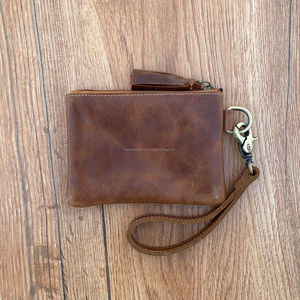 2024 nouveauté Western cheveux sur cuir véritable Laser gravure bracelet gland portefeuille en cuir de vachette pochette sac à main pour femmes - Product Image 5