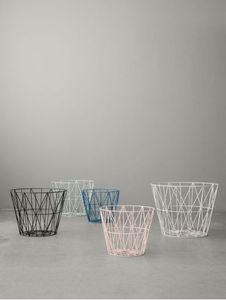 Modern Metal <b>Wire</b> <b>Storage</b> <b>Basket</b> Bowl Shape Gold Color Home Decoration - Product Image 2