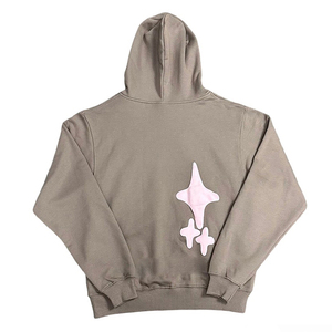 New Arrival Custom <b>Men's</b> Pullover Hoodie and Jogger Set Winter Hooded Tracksuit Screen Printed Cotton <b>Fleece</b> Casual Hoodie - Product Image 3