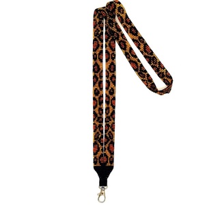 Elegant Beaded Lanyard Necklace For Phone And <b>Keys</b> <b>Custom</b> Design Seed Bead Lanyard With Colorful Pattern - Product Image 4