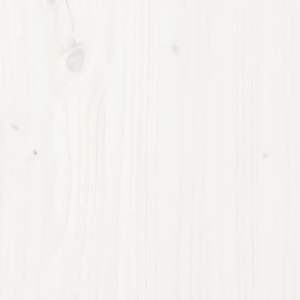 Grande Tavolino da Caffè Quadrato in Legno di Pino Bianco Massiccio - Product Image 6