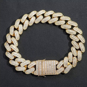 Pulsera de plata con diamantes personalizada, la más vendida, elegante regalo para aniversario y cumpleaños, disponible a precio con descuento. - Product Image 1