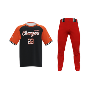 Vêtements de baseball et de softball pour garçons et adultes - Mélange soie/coton, coupe courte, anti-humidité, respirant, fermeture boutonnée, emplacements personnalisés pour logo - Product Image 4