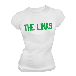 The <b>Links</b> Organization Embroidered T Shirt White Womens Premium Cotton Casual Apparel Custom Bulk Supply Guaranteed Quality - Product Image 1