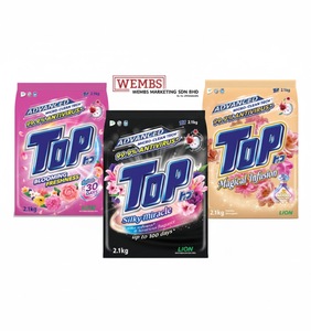 ชุดผลิตภัณฑ์ซักผ้าคุณภาพพรีเมียม ผงซักฟอก กลิ่นหอมติดทนนาน ขจัดคราบฝังแน่น ปลอดภัยต่อสิ่งแวดล้อม - Product Image 3