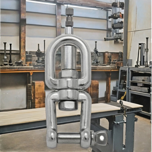 LEEMETAL Acier inoxydable AISI 304/316 Poli Pivotants réguliers Type mâchoire et œillet - Product Image 2