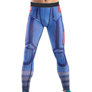 Venta al por mayor 2025 Medias de compresión Pantalones de hombre Mallas de correr Ropa de fitness Pantalones deportivos Jogging Leggings de gimnasio ajustados - Product Image 5