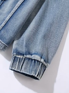Sweat à capuche pour homme avec grande poche |   Pull-over décontracté bleu à manches régulières avec poignets élastiques, style streetwear sportif et confortable, service OEM - Product Image 6