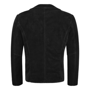 Veste en daim de vache 100% authentique sur mesure pour homme, blazer classique à col, couleurs personnalisées, marque privée, fabricant en gros - Product Image 3