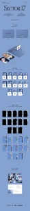 [Álbum Original Coreano] SEVENTEEN - SECTOR 17 (Versión Weverse Albums) - Product Image 4